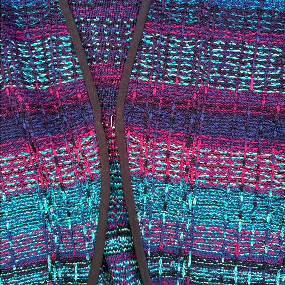St. John Multicolor Knit Cardigan 12 - Picture 4 of 11